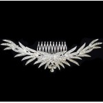 Accesoriu modern pentru decor par CA038AA Argintiu cu cristale